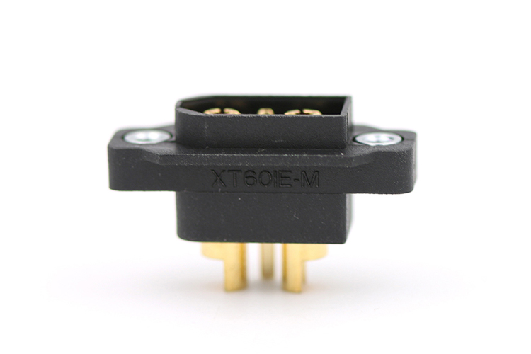 艾迈斯XT60IE-M型款可固定航模镀金插头连接器